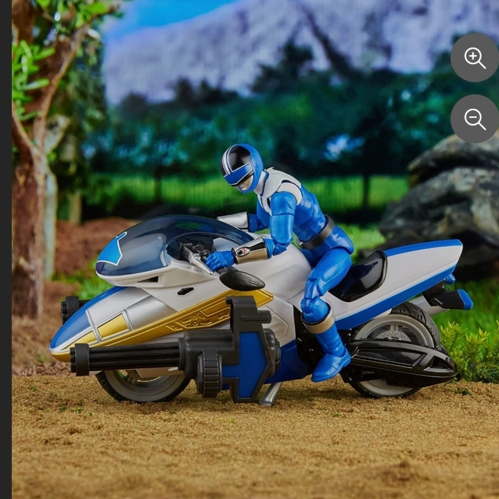 Power Rangers Lightning Collection Time Force Blue Ranger & Vector Cycle 2022 - Picture 10 of 14